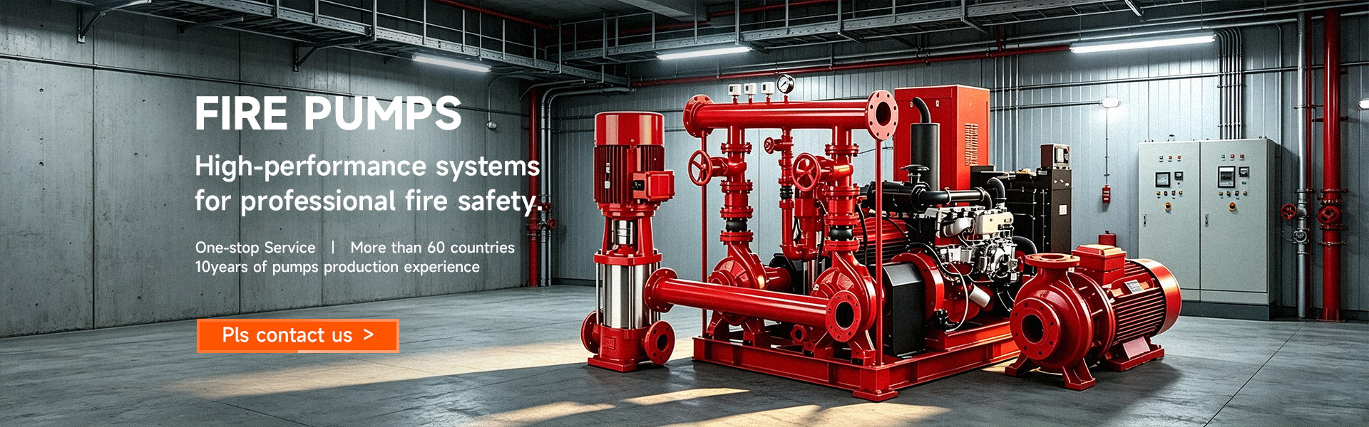 Fire Pumps — High-performance systems for professional fire safety