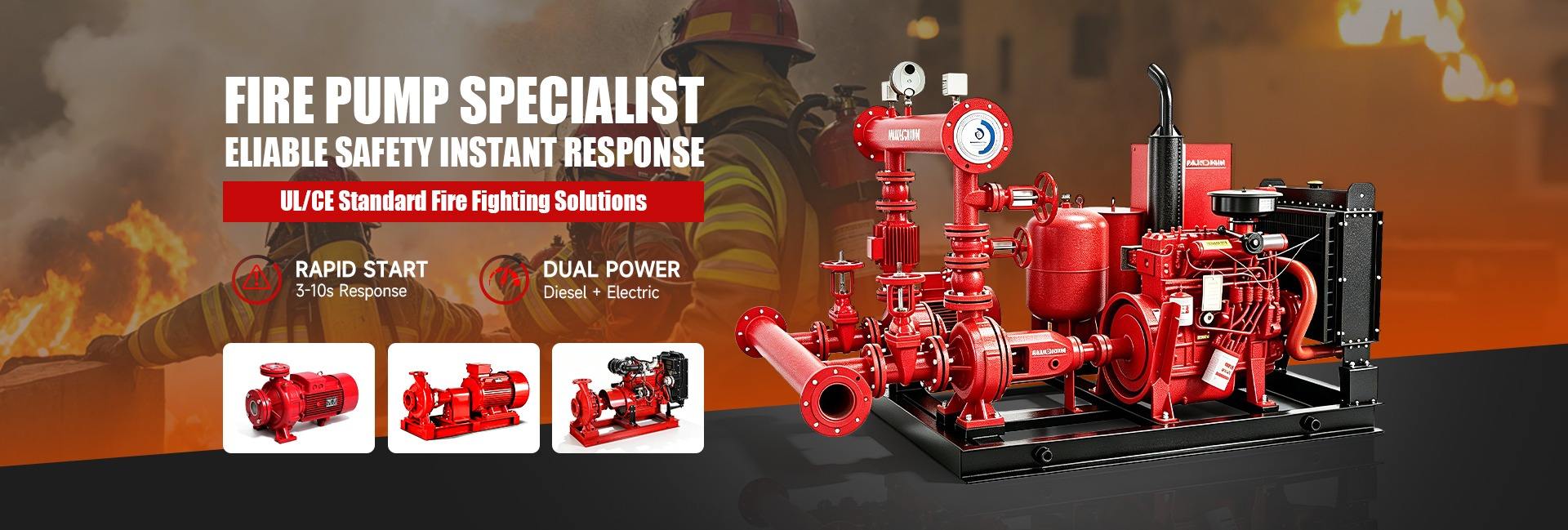 Fire Pump Specialist — UL/CE Standard