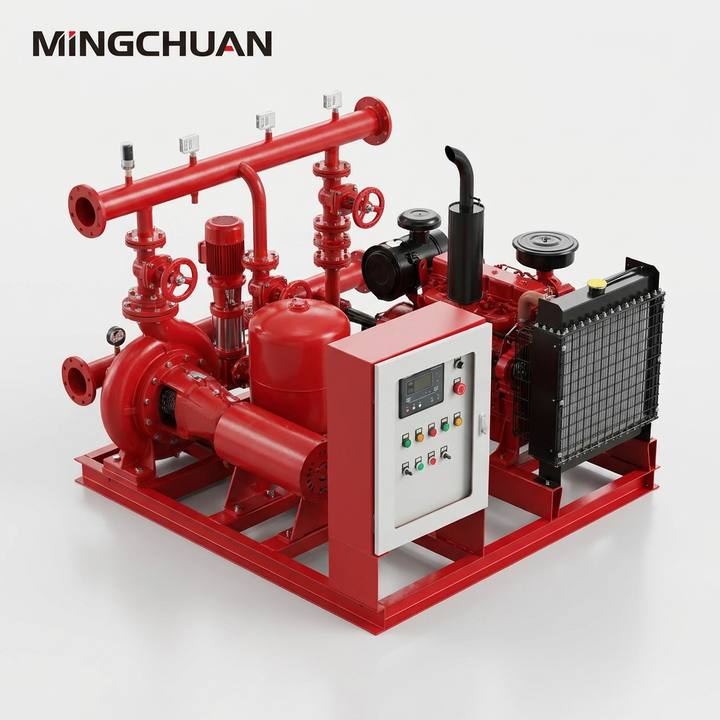 EDJ combined fire pump set